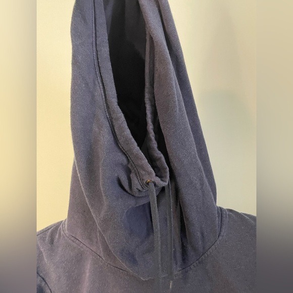 Nike turtleneck hoodie size XL navy blue - Picture 3 of 10